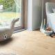PARQUET FLOTTANT CHENE PLANCHE LARGE A L'ANCIENNE PLAZA PURO BLANC SAUVAGE 4V