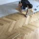 PARQUET CONTRECOLLE CHENE BATON ROMPU 11 x 120 mm RA VERNI NATUREL