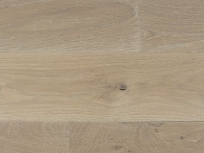 Echantillon sur parquet chêne, Huilé couleur Cotton white