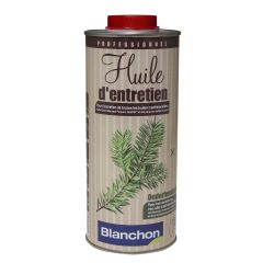 HUILE D'ENTRETIEN EN 1 LITRE NATUREL