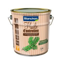 HUILE D'ENTRETIEN EN 2.5 LITRES NATUREL