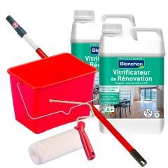 KIT DE RENOVATION POUR ENVIRON 60 m2 - EFFET MAT