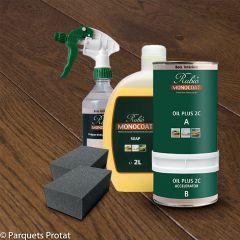 PACK HUILE RUBIO POUR 55 M2 - COULEUR CHOCOLAT