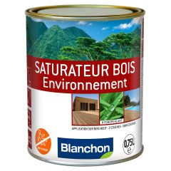 SATURATEUR BOIS ENVIRONNEMENT EN 0.75 LITRE GRIS ANTHRACITE