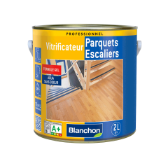 VERNIS GEL MAT POUR ESCALIER EN 2 LITRES