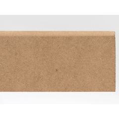 Plinthe MDF brute hauteur 80 mm, réversible
