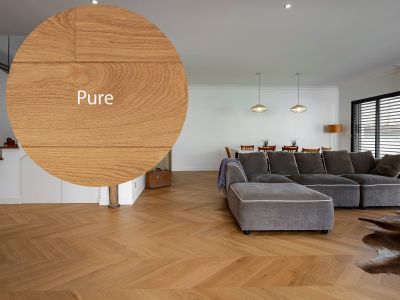 Parquet chêne point de Hongrie RB, huilé Pure