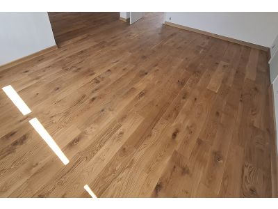 Parquet chêne massif Caractère largeur 150 mm, huilé naturel