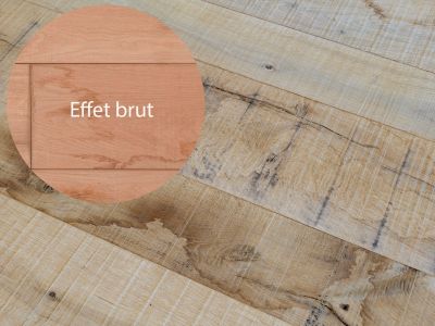 Parquet chêne semi-massif Terroirs de Scissé, huilé Effet brut