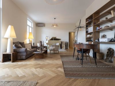 Parquet chêne bâton rompu largeur 120 mm brut, choix RB