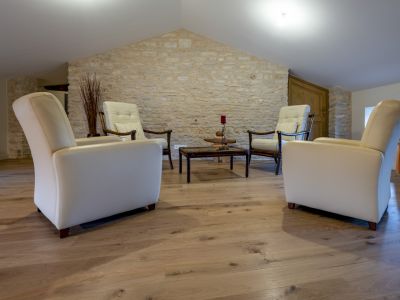 Parquet chêne massif brut largeur 150 mm, choix caractère