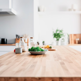 Plateau bois contrecollé pour table et bureau