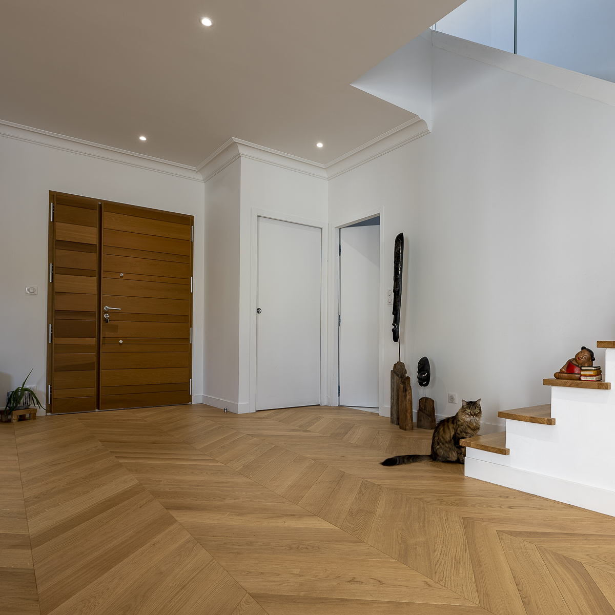 Parquet pose en chevrons, parquet pose point de Hongrie, parquet en ...